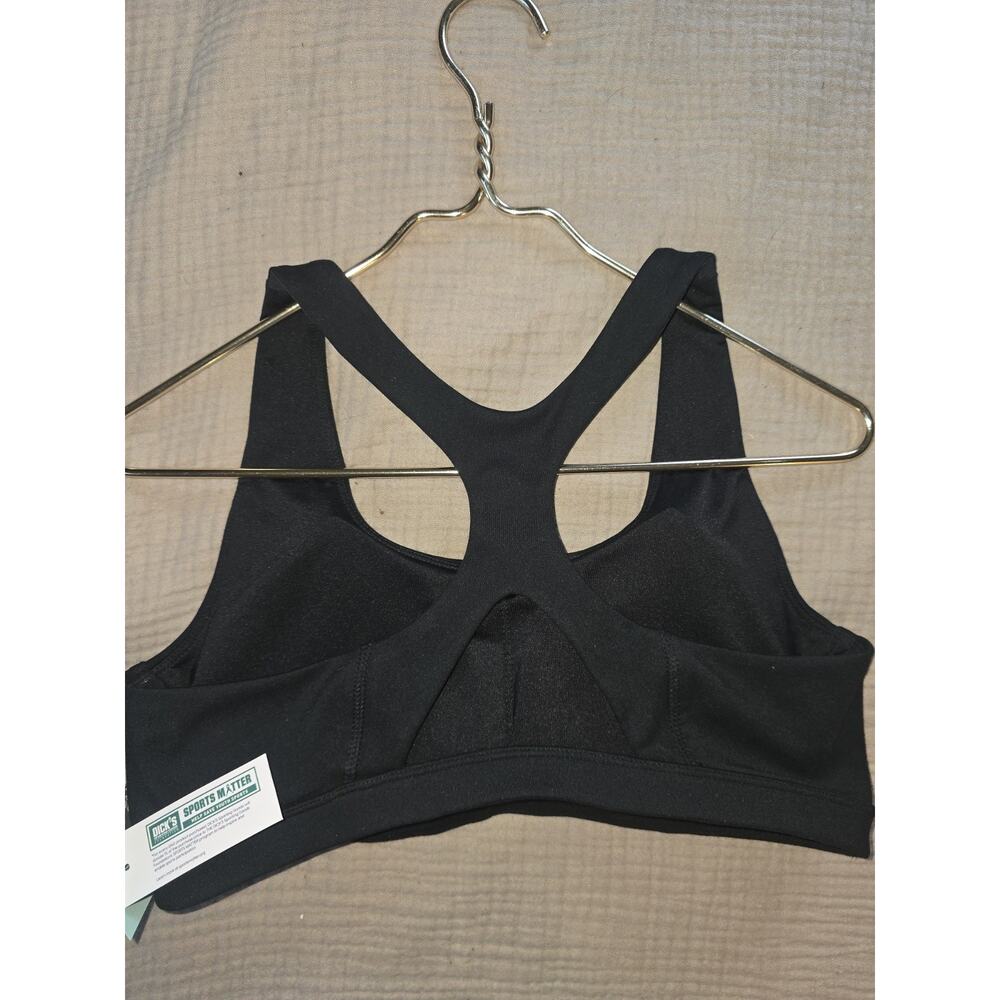 DSG Aspire Medium Support Sports Bra L Black Removable Pads new with tags top - Picture 3 of 8